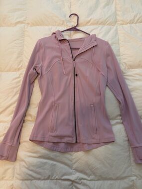 Lululemon Light Pink Zip-Up Active Jacket